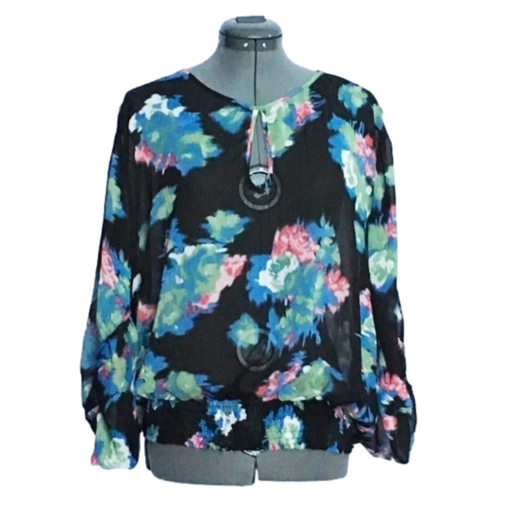 𝅺THX - thanx collection 💕Floral Print Blouse💕